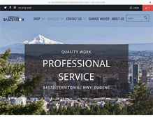 Tablet Screenshot of aboveallsanitation.com